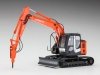 Hasegawa 66109 HITACHI CONSTRUCTION MACHINERY EXCAVATOR ZAXIS 135US HYDRAULIC BREAKER 1/35
